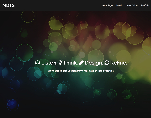Screenshot of MEED Digital Tech Studio WordPress